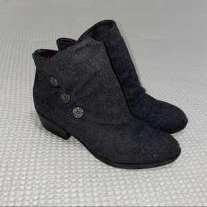 Blowfish Flannel Ankle Boots